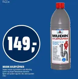 Coop Obs Mudin avløpsåpner tilbud