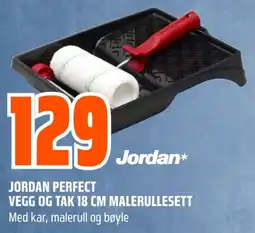Coop Obs Jordan perfect vegg og tak 18 cm malerullesett tilbud