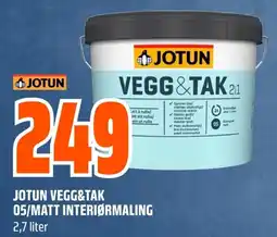 Coop Obs Jotun vegg&tak tilbud