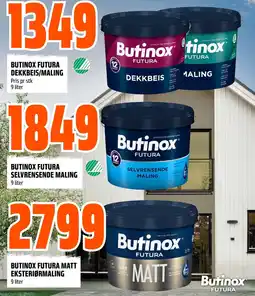 Coop Obs Butinox Futura dekkbeis/maling tilbud