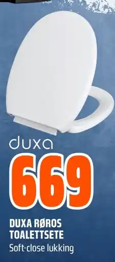 Coop Obs Duxa røros toalettsete tilbud