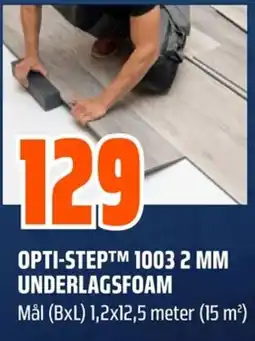 Coop Obs Opti-step™ 1003 2 mm underlagsfoam tilbud