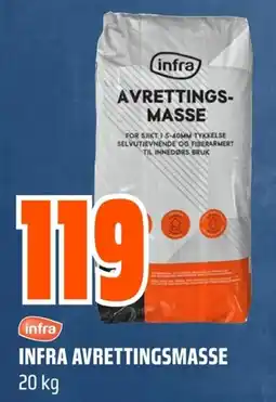 Coop Obs Infra avrettingsmasse tilbud