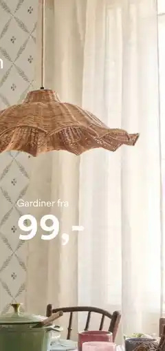 Kid Interiør Gardiner tilbud