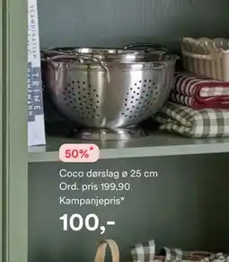 Kid Interiør Coco dørslag ø 25 cm tilbud