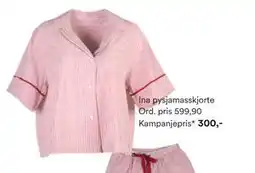 Kid Interiør Ina pysjamasskjorte tilbud