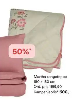 Kid Interiør Martha sengeteppe tilbud