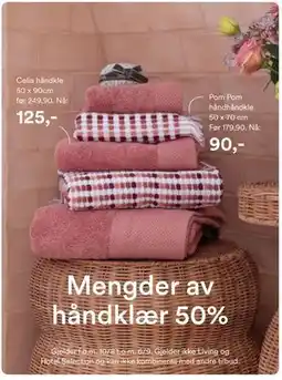 Kid Interiør Celia håndkle tilbud
