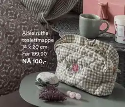 Kid Interiør Adea ruffle toalettmappe tilbud