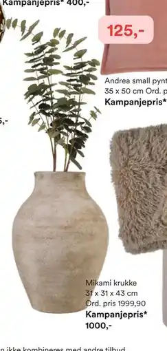Kid Interiør Mikami krukke, Medlemspris tilbud