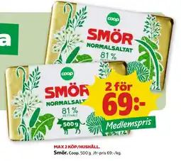 Stora Coop Smör. Coop tilbud