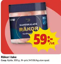 Stora Coop Coop Räkor i lake tilbud