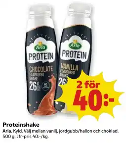 Stora Coop Arla Proteinshake tilbud