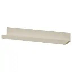 IKEA Mosslanda Bildehylle, gråbeige, 55 cm tilbud