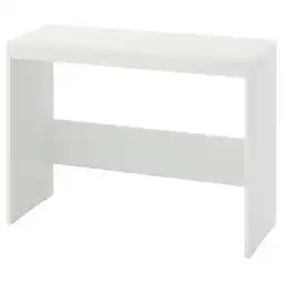 IKEA Lastare Bord, hvit, 100x42x74 cm tilbud