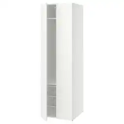 IKEA Lastare Garderobekombinasjon, hvit, 60x62x201 cm tilbud
