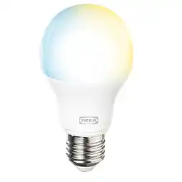 IKEA Kajplats led-pære e27 470 lumen, smart varmhvit til kaldhvit/kule/opalhvit tilbud