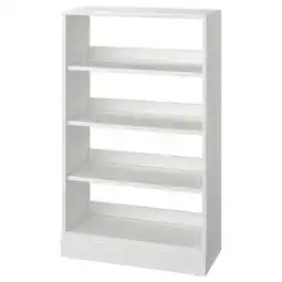 IKEA Havsta Hylle med sokkel, hvit, 81x37x134 cm tilbud