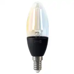 IKEA Kajplats led-pære e14 470 lumen, smart varmhvit til kaldhvit/klart glass tilbud