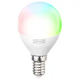 IKEA Kajplats led-pære e14 806 lumen, smart farge og varmhvit til kaldhvit/kule/opalhvit, 45 mm tilbud