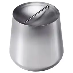 IKEA Aftonhaj Krukke med lokk, rustfritt stål, 1.5 l tilbud