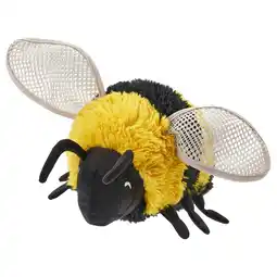IKEA Skogsduva Tøyleke, humle/svart gul, 21 cm tilbud