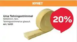Byggmax Ursa Tetningsstrimmel tilbud