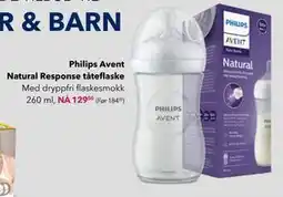 Apotek 1 Philips Avent Natural Response tåteflaske tilbud