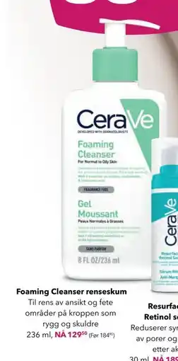 Apotek 1 Foaming Cleanser renseskum tilbud