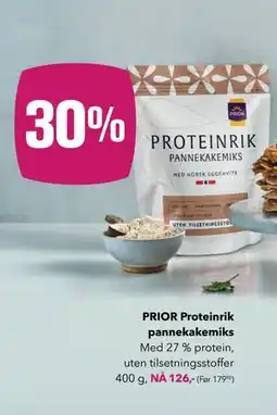 Apotek 1 PRIOR Proteinrik pannekakemiks tilbud