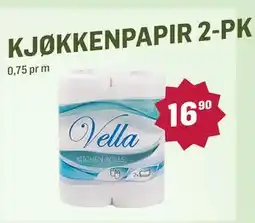 Holdbart KJØKKENPAPIR 2-PK tilbud