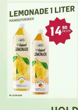 Holdbart LEMONADE 1 LITER tilbud