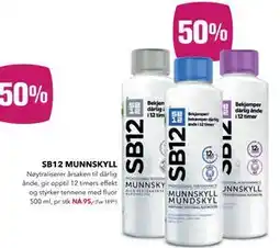 Apotek 1 SB12 MUNNSKYLL tilbud