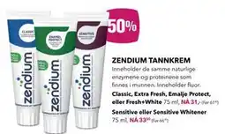 Apotek 1 ZENDIUM TANNKREM tilbud