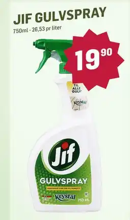 Holdbart JIF GULVSPRAY tilbud