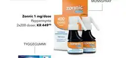 Apotek 1 Zonnic 1 mg/dose tilbud