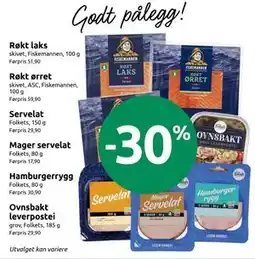 Joker Røkt laks tilbud