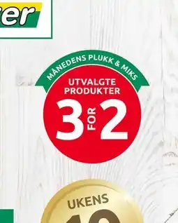 Joker UTVALGTE PRODUKTER tilbud