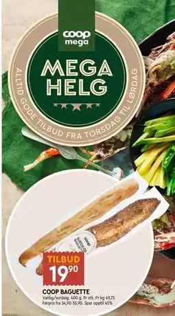 Coop Mega COOP BAGUETTE tilbud