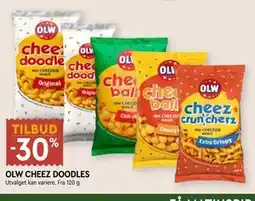 Coop Mega OLW CHEEZ DOODLES tilbud