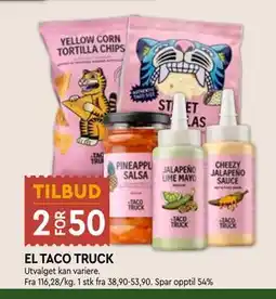 Coop Mega EL TACO TRUCK tilbud