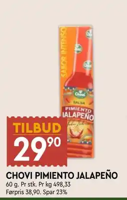 Coop Mega CHOVI PIMIENTO JALAPEÑO tilbud