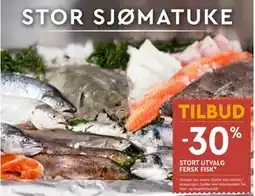 Coop Mega STORT UTVALG FERSK FISK tilbud