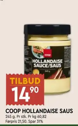 Coop Mega COOP HOLLANDAISE SAUS tilbud