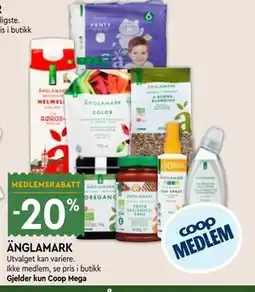 Coop Mega ÄNGLAMARK tilbud