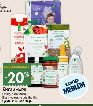 Coop Mega ÄNGLAMARK tilbud