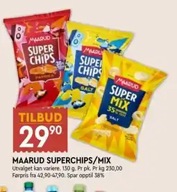 Coop Mega MAARUD SUPERCHIPS/MIX tilbud