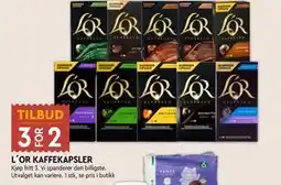 Coop Mega L´OR KAFFEKAPSLER tilbud