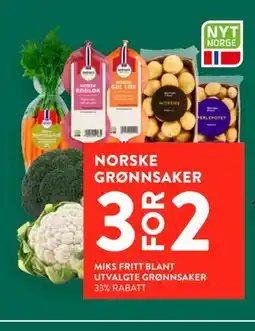 Jacobs NORSKE GRØNNSAKER tilbud