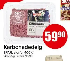 Karbonadedeig